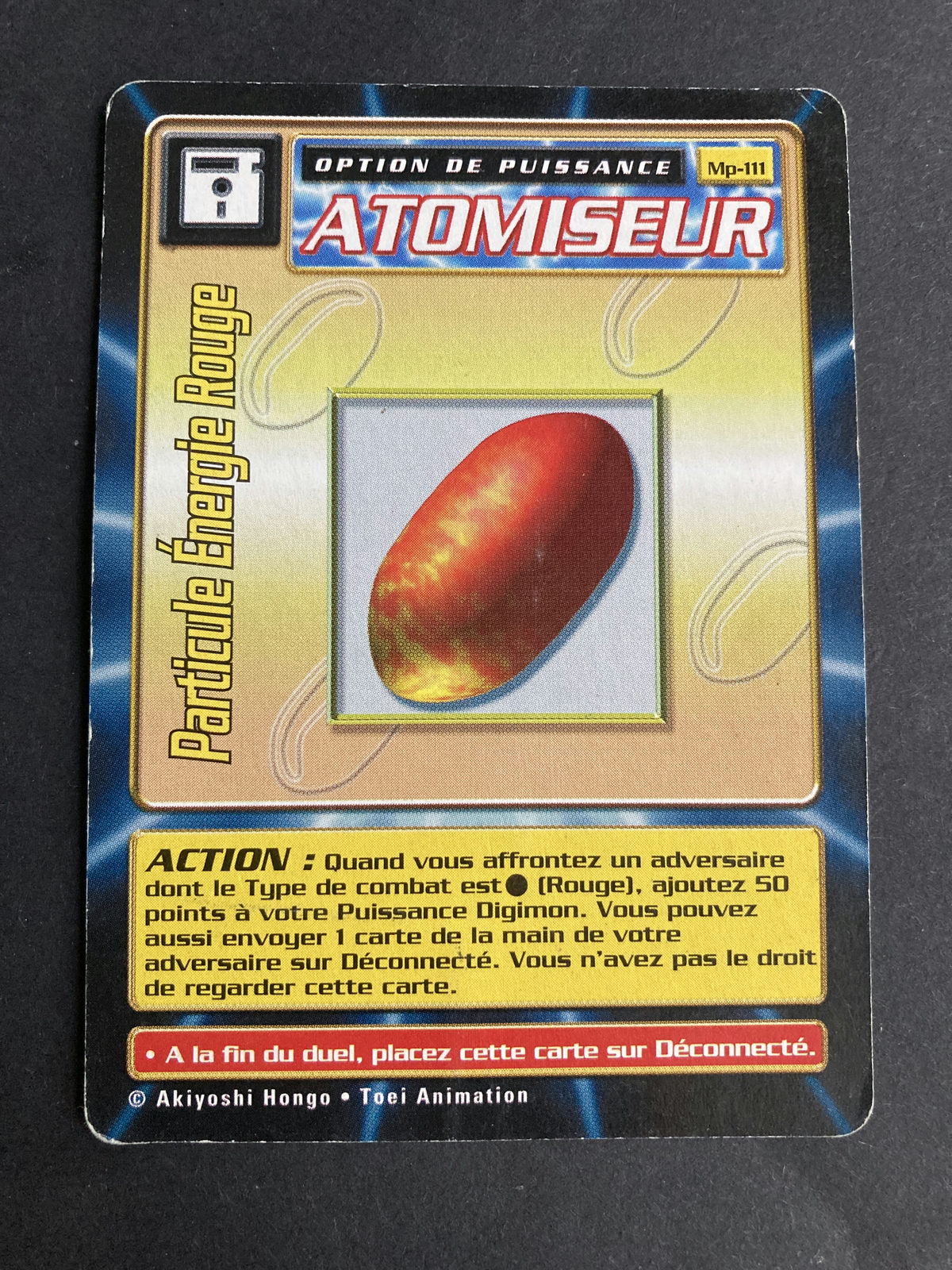 Particule Energie Rouge